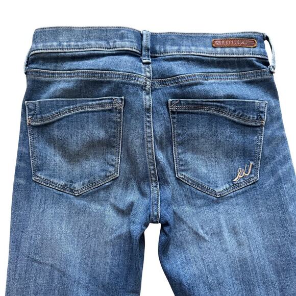 Express Jeans Womens size 0R 0 Blue legging skinny mid rise Preppy Bodycon - Picture 13 of 13